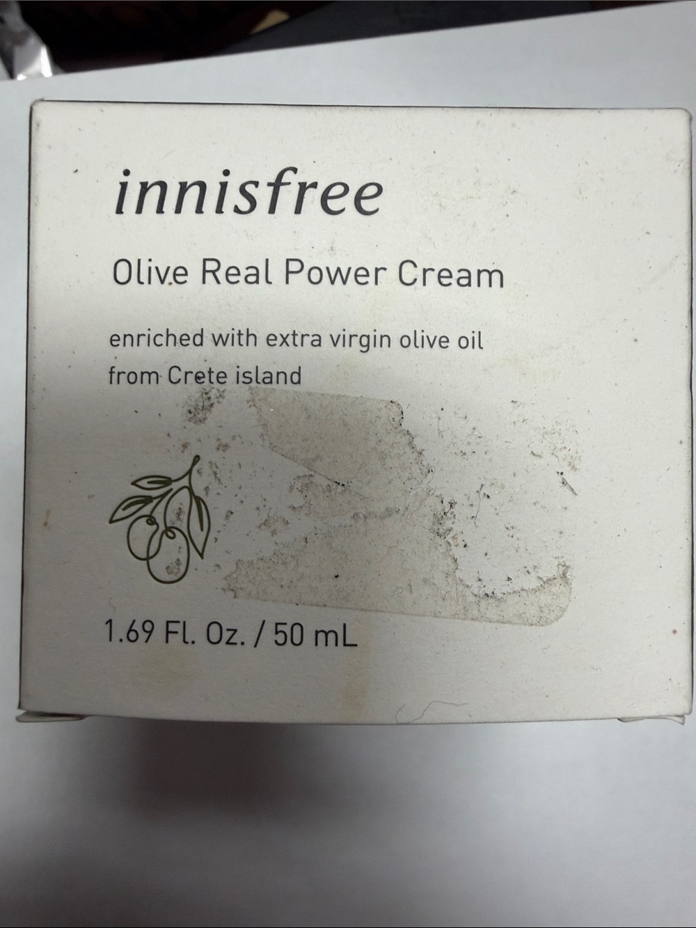 innisfree Olive Real Power Cream — White Moisturizer